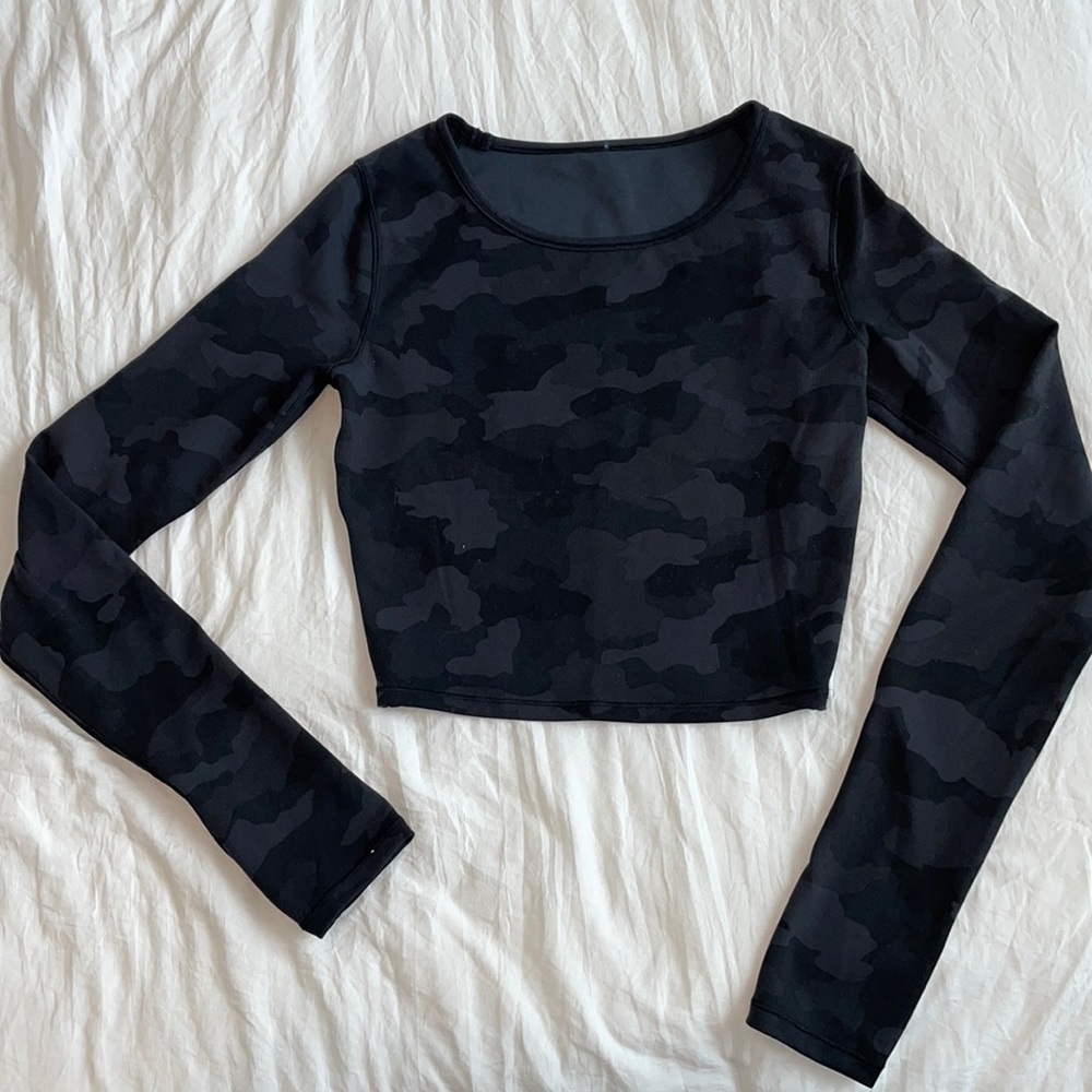 Lululemon Align Long Sleeve Crop Top